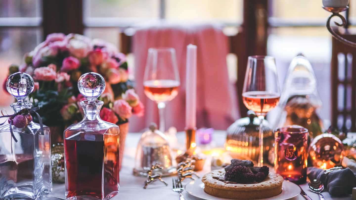 Christmas Dinner Place Setting