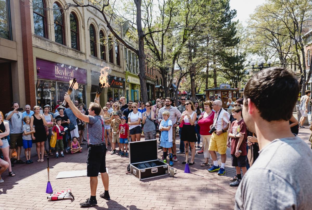 Pearl Street Performer