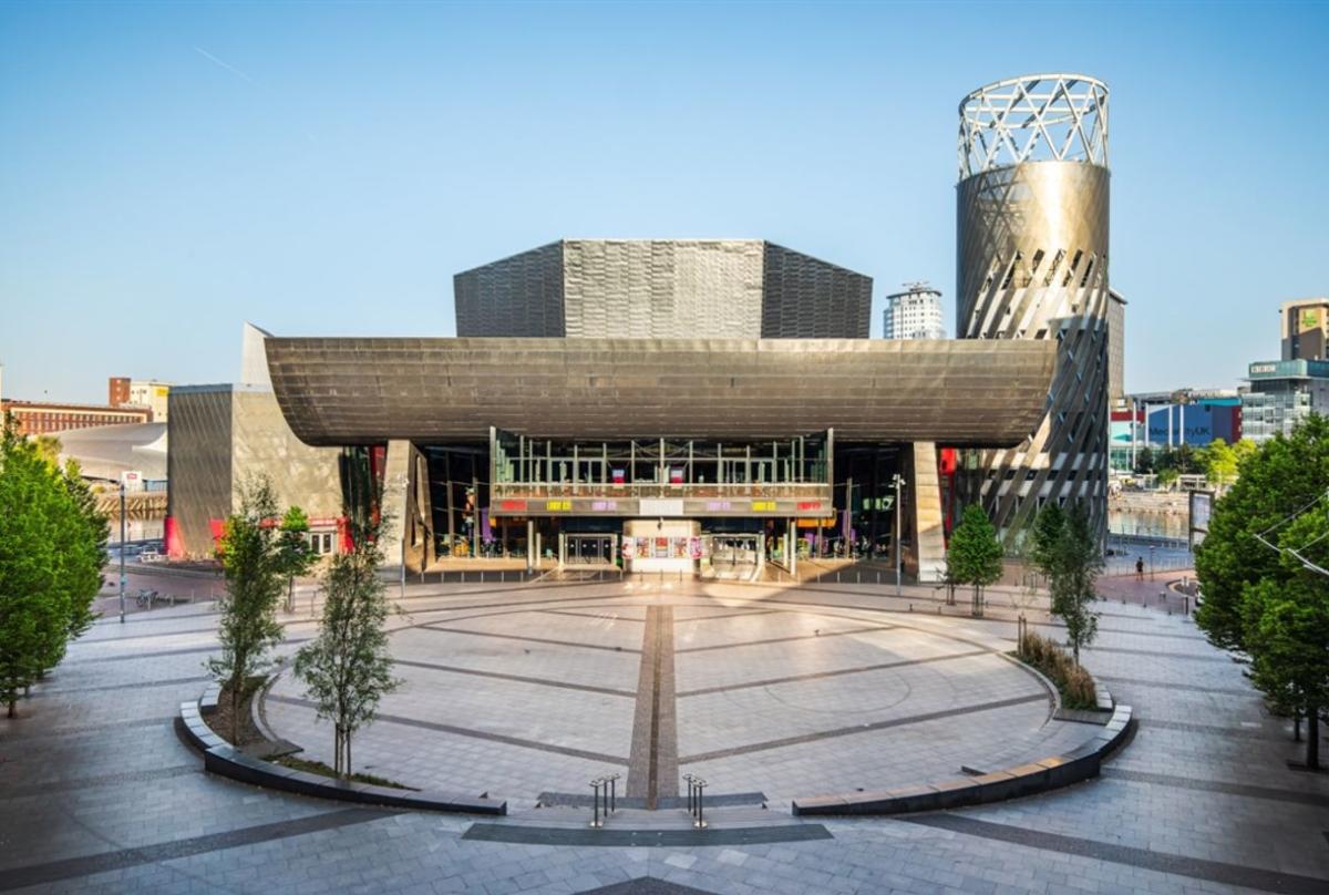 Outside shot of the Lowry