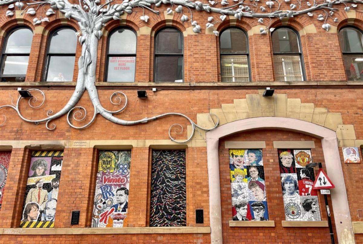 Northern quarter in Manchester