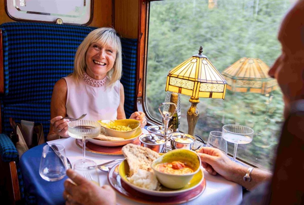 Bomboy express food options on churnet valley railway
