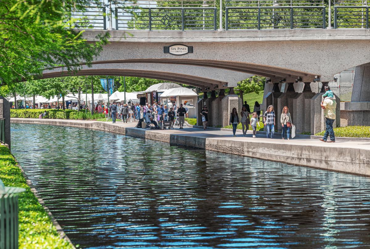 The Woodlands Waterway Arts Festival in The Woodlands, Texas