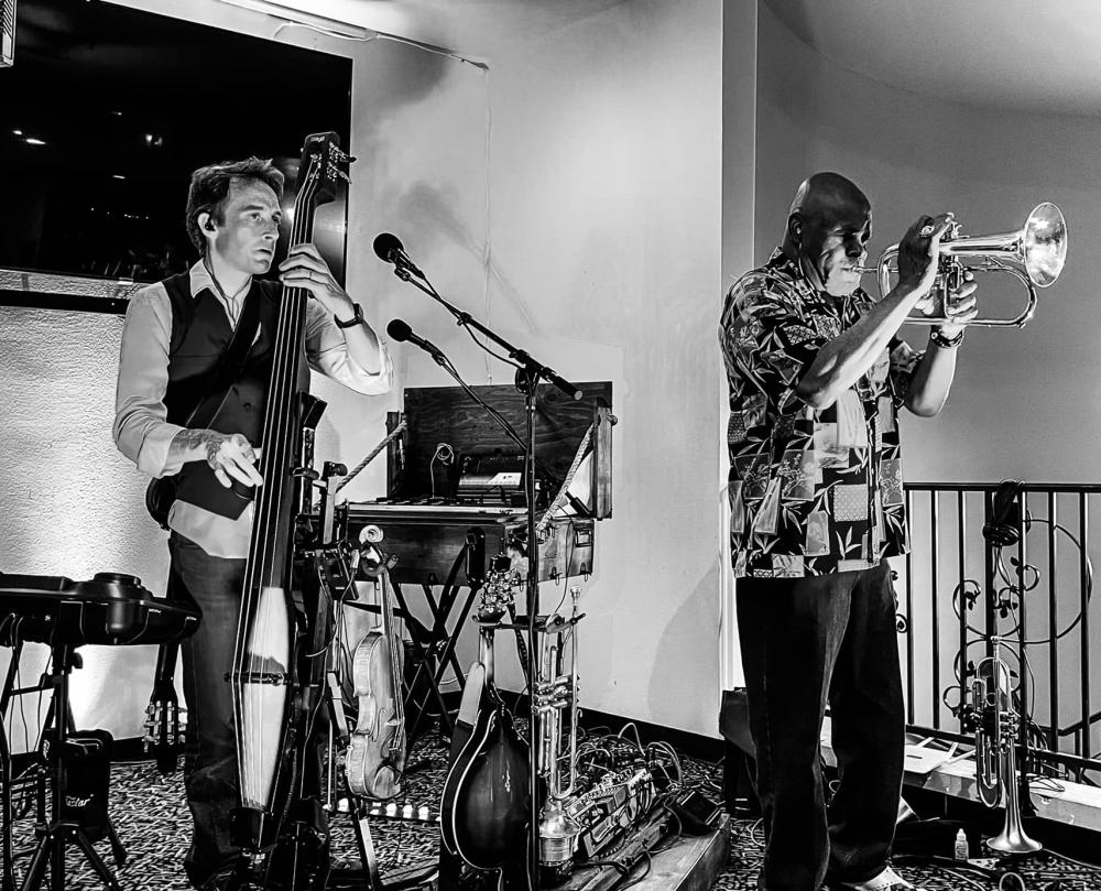 Jeremie Levi Samson playing at the cultural center