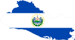 El Salvador Flag Map