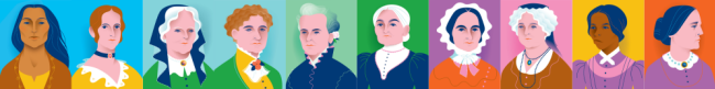 Which Brave Woman Are You quiz portraits