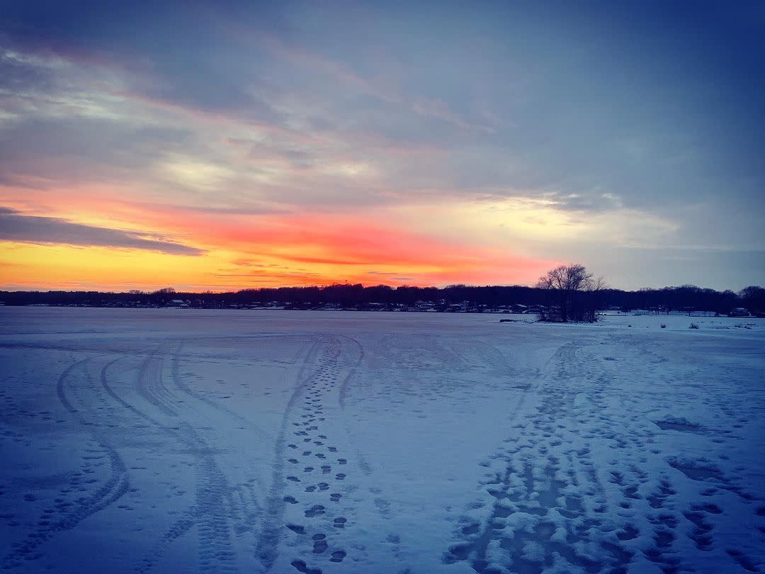 ice fishing