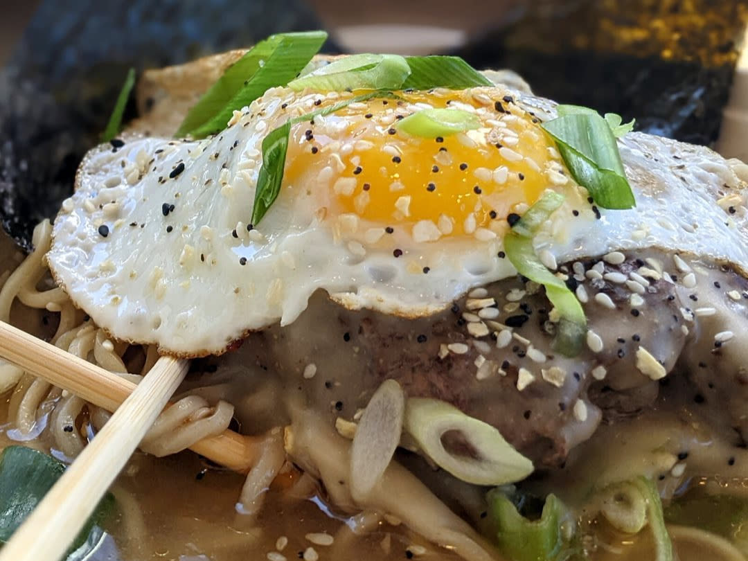 Loco Moco Ramen at The Food Shack