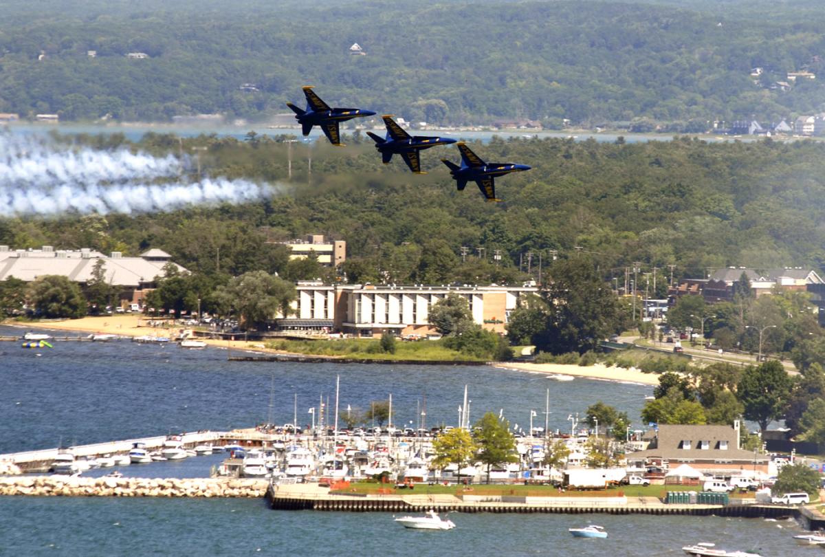 Blue Angels over TC