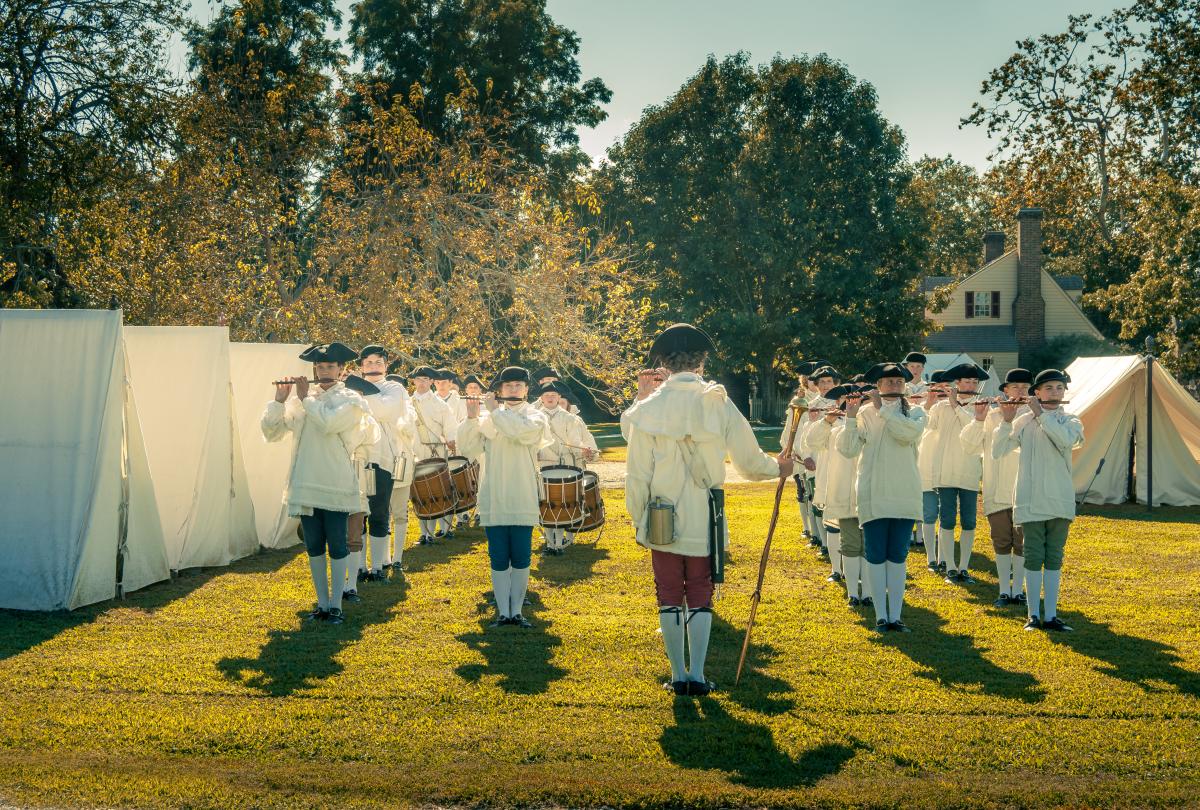 Fife & Drum at Colonial Williamsburg