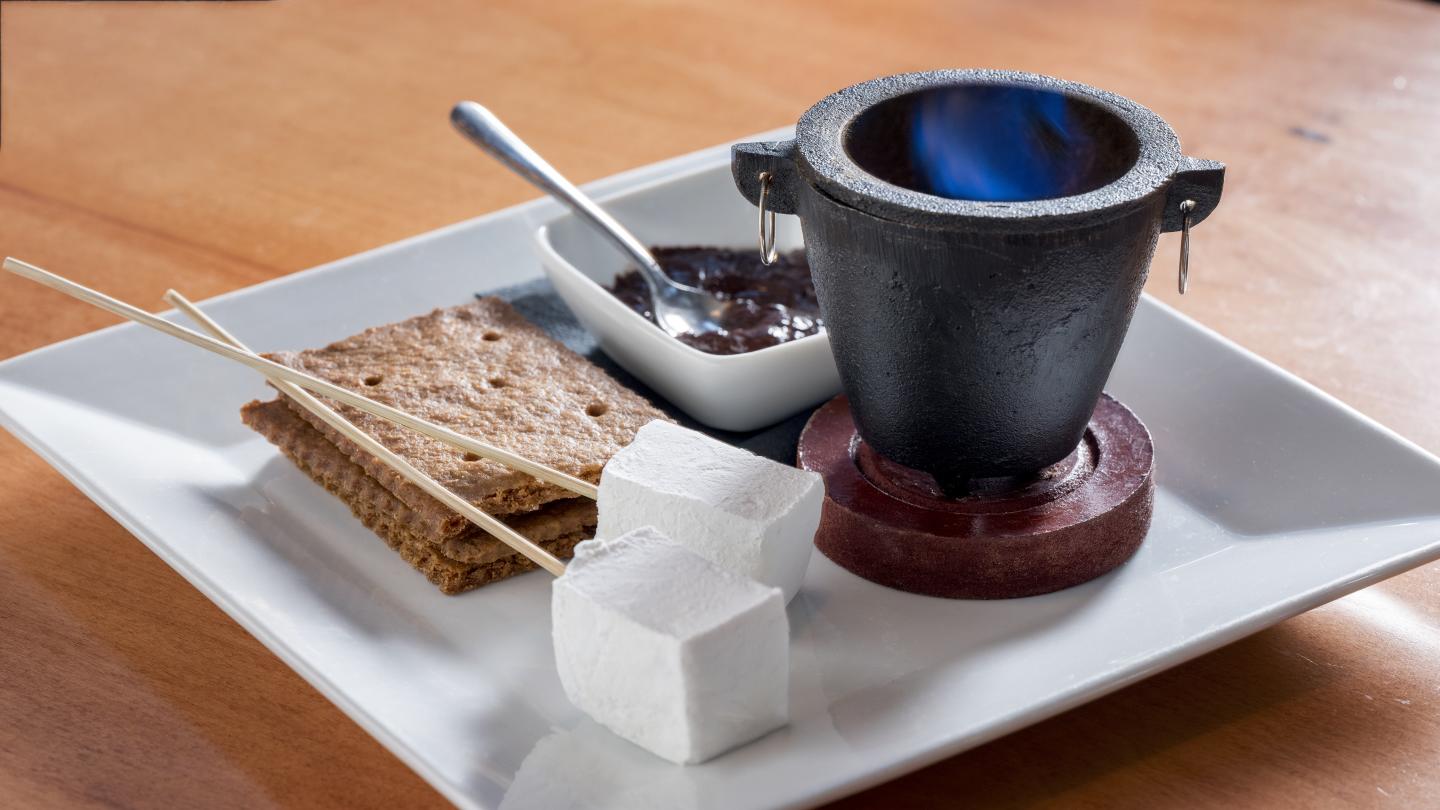 Chocolate S'mores at The Cellar
