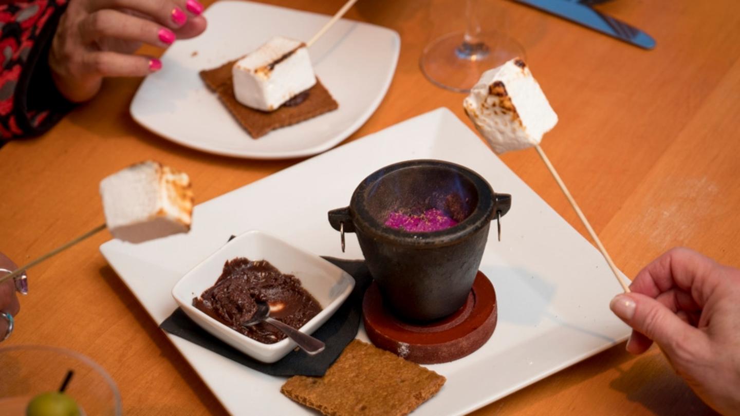 S'mores at The Cellar