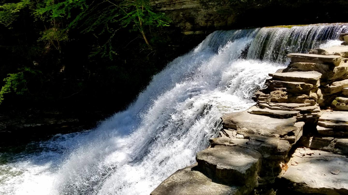 waterfalls Stony Brook State Park