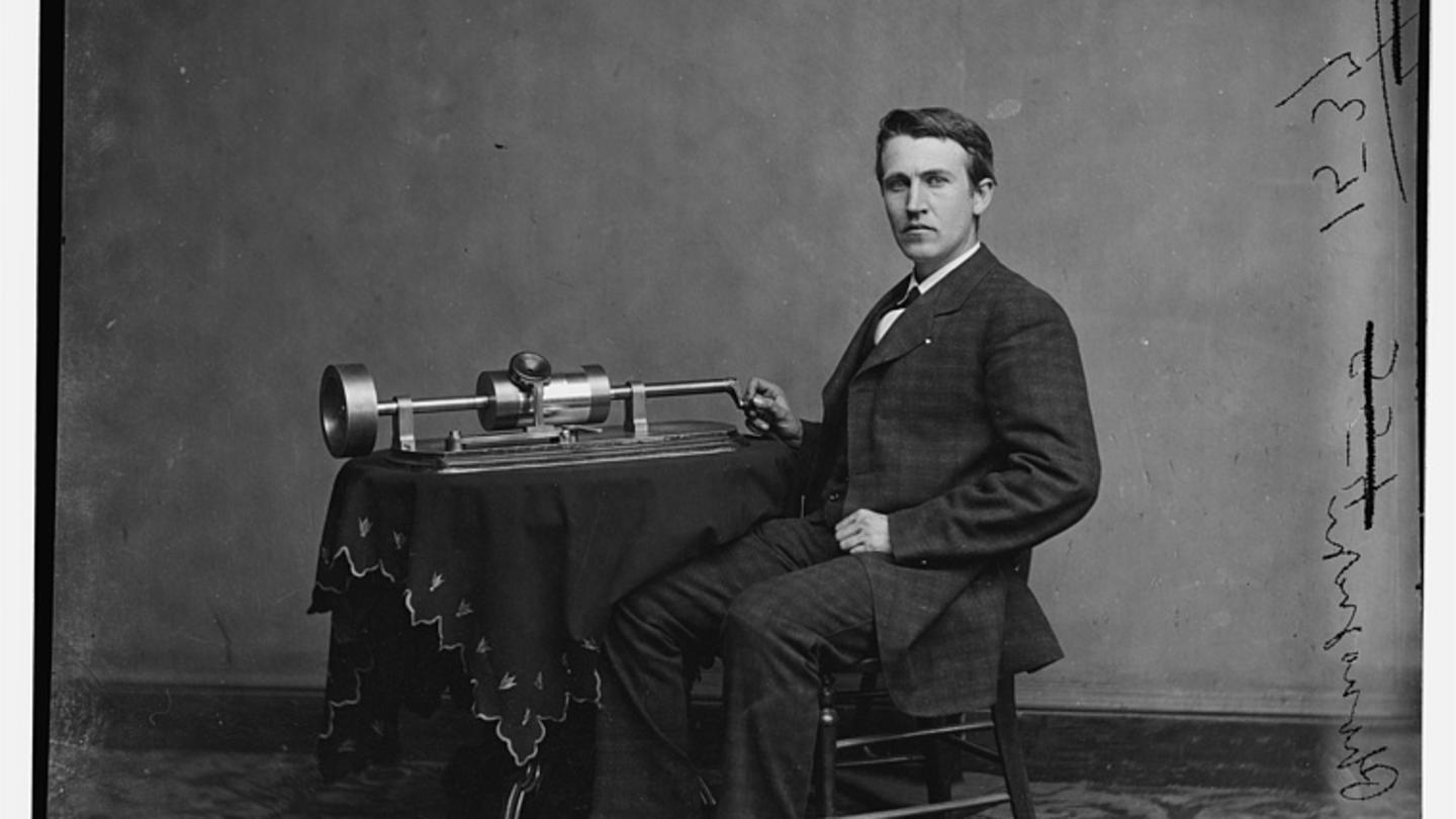 Young Thomas Edison Around 1870