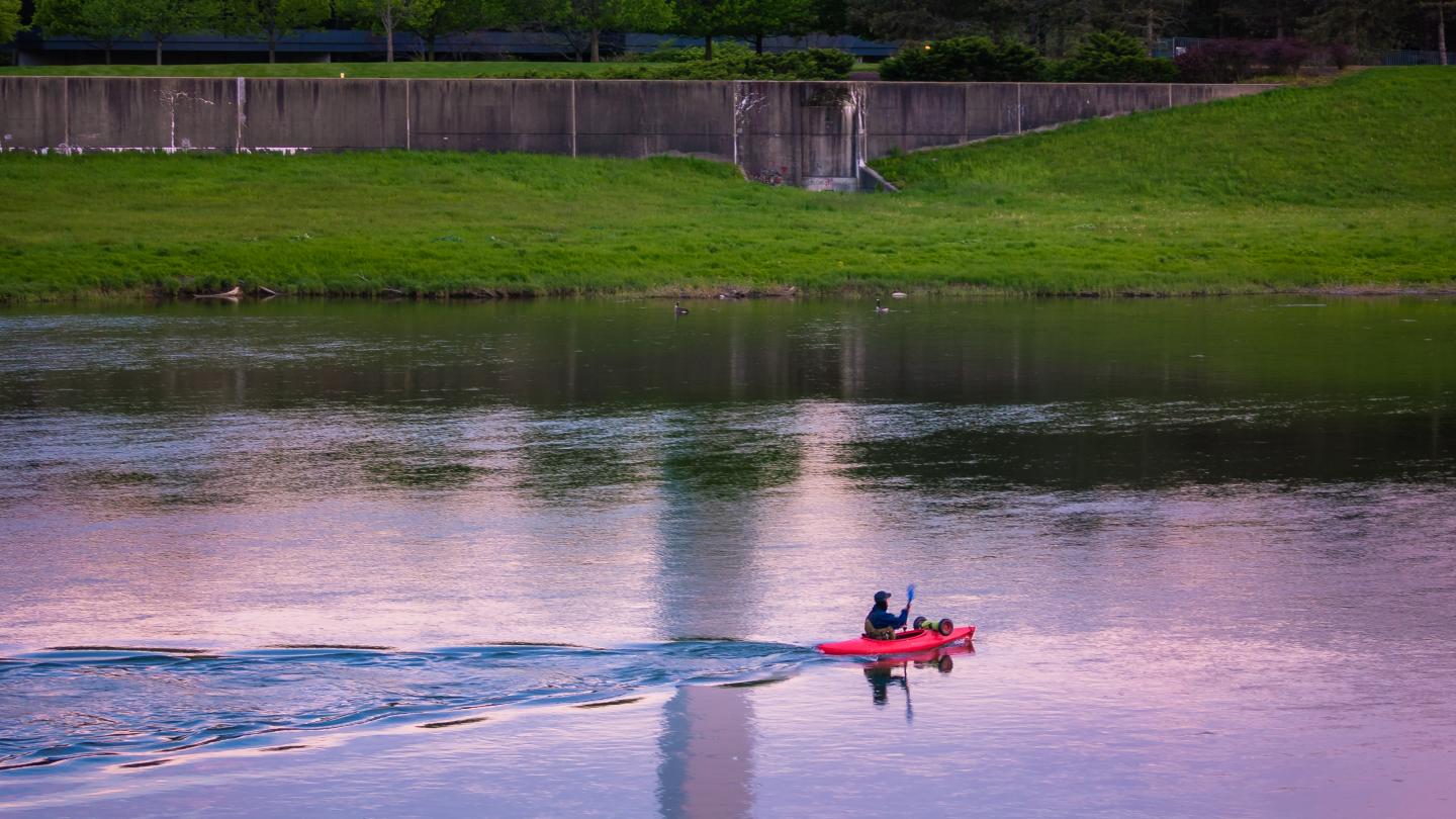 Little Joe and Kayaker