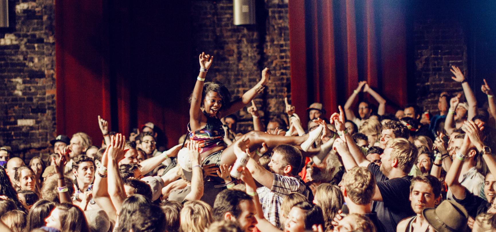 Crowd Surfing