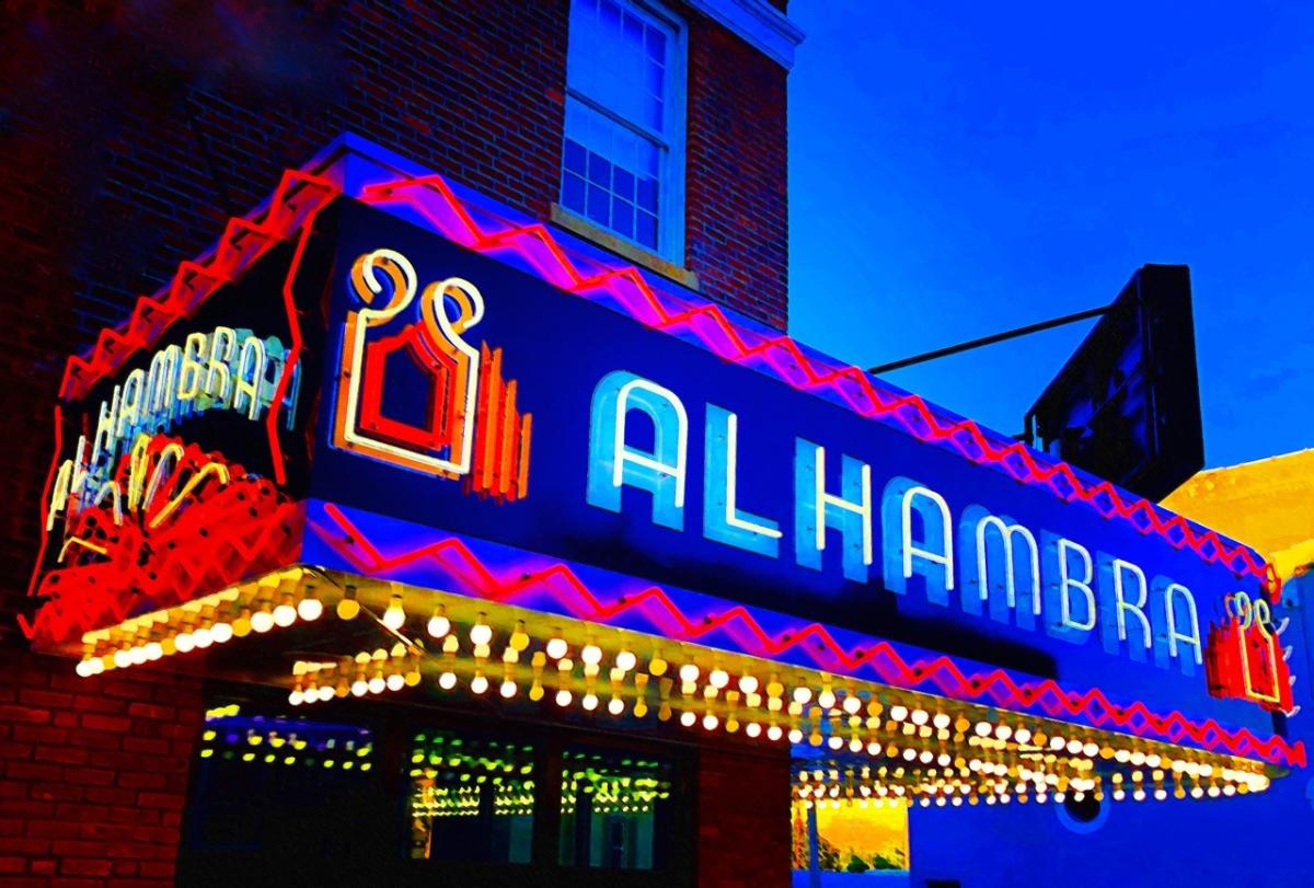Alhambra theatre in Hopkinsville, KY.