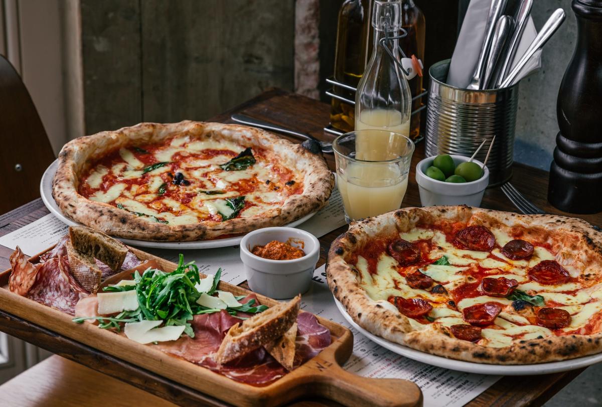 Franco Monca pizza dishes and sides