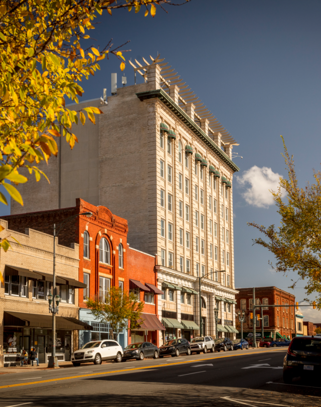 Downtown Salisbury in the Fall