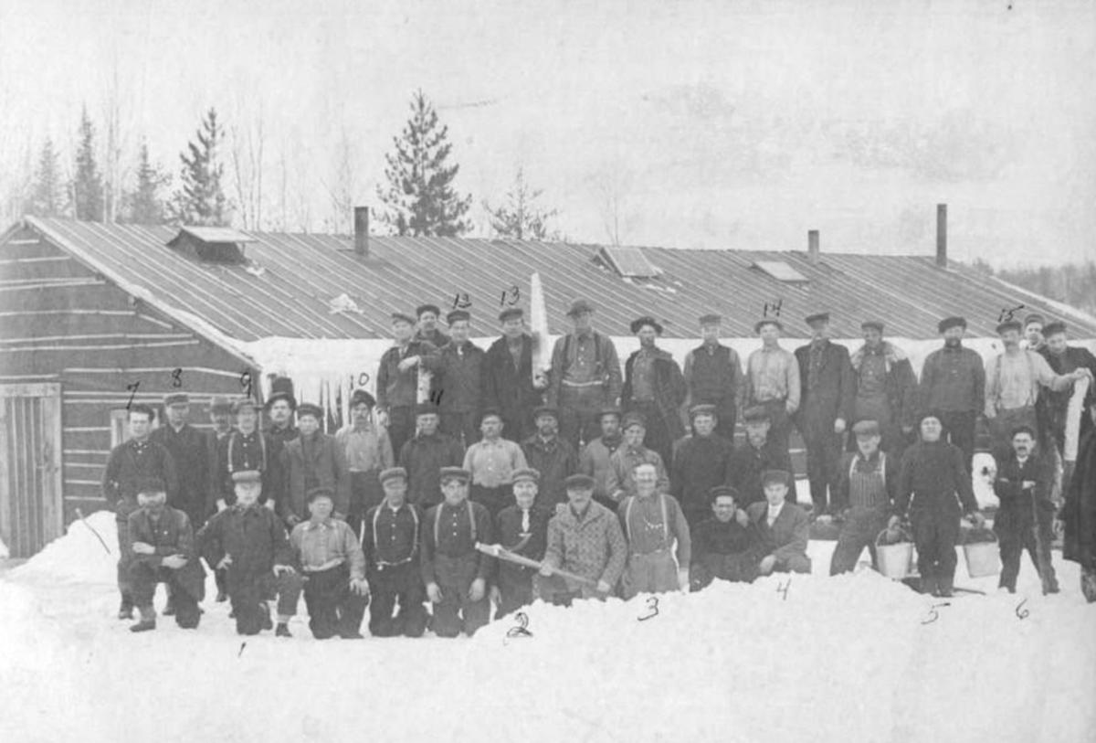 Lumber Camp At Garden Lake