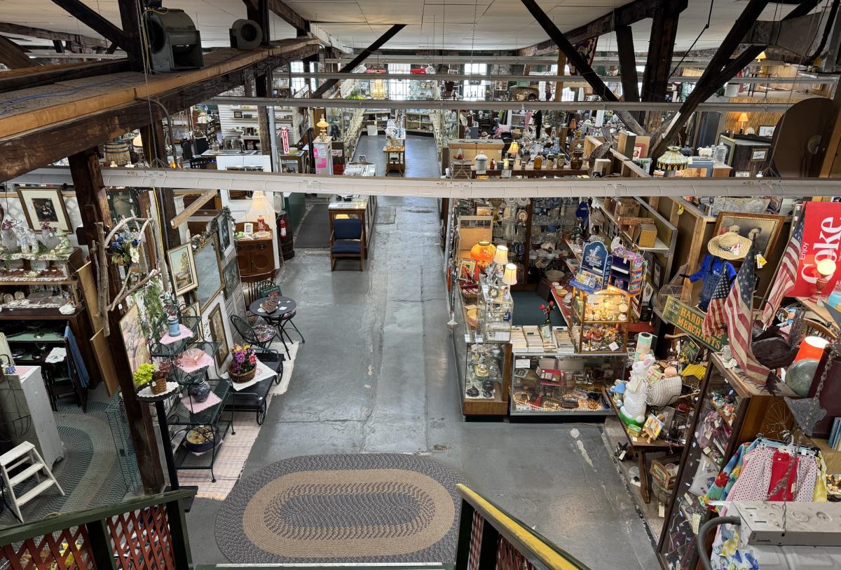 Lumber Mill Antique Mall Interior