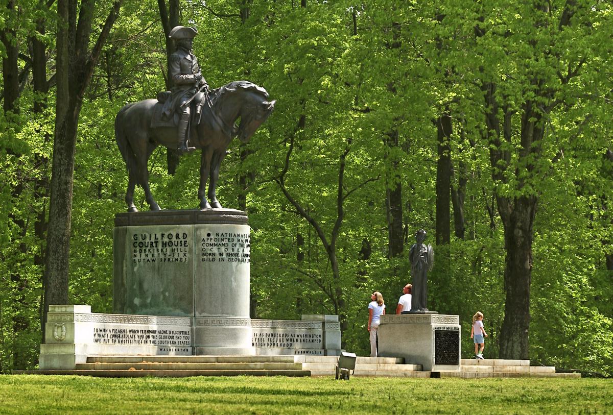 General Nathaniel Greene Statue at Guilford Courthouse National Military Park