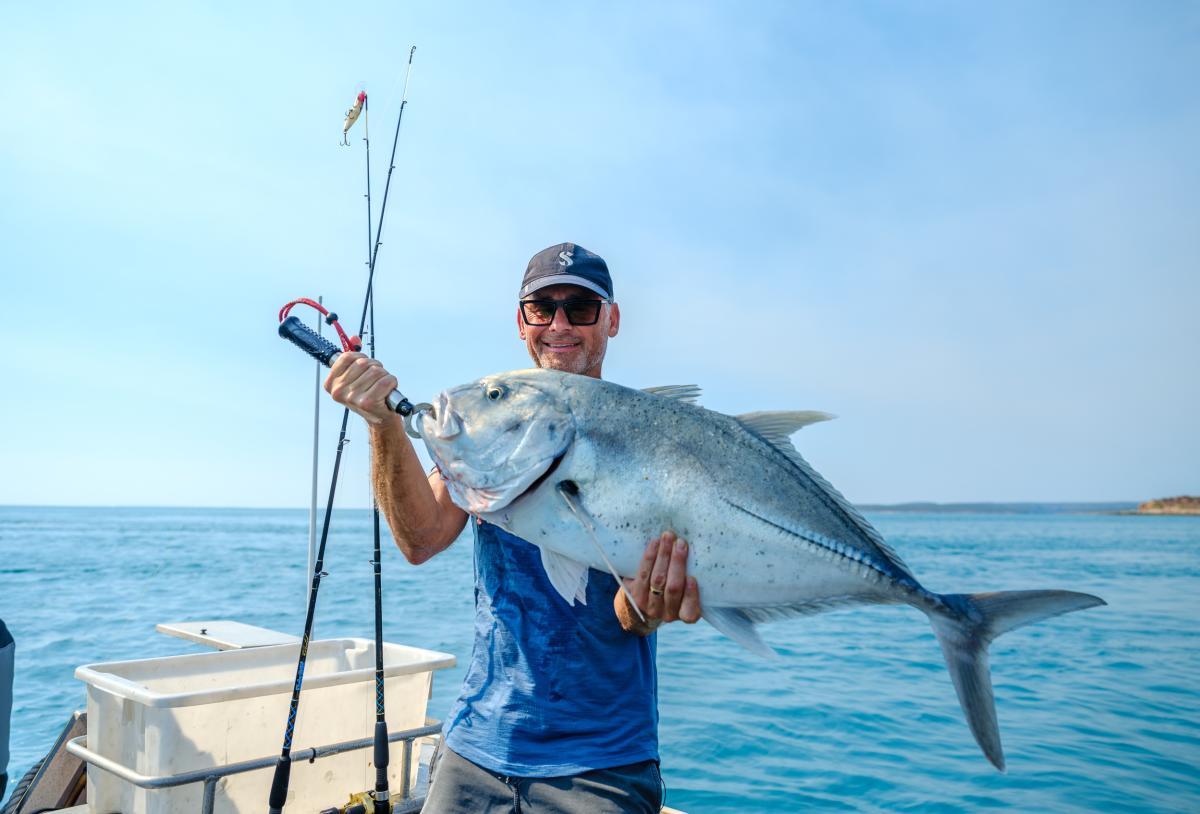Epic fishing moments and fresh catches on your Kimberley cruise.