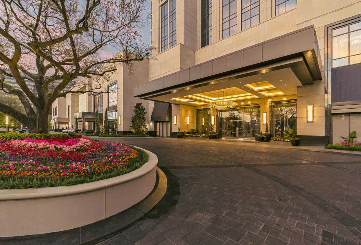 Post Oak Hotel Front Entrance