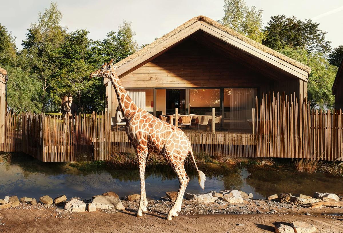 Artists Impression of The Reserve at Chester Zoo