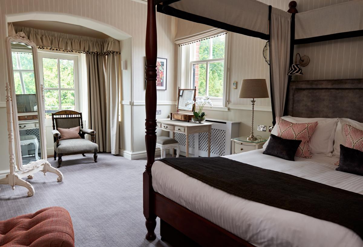 Careys Manor Hotel - Hotel Bedroom - Blog July 2023