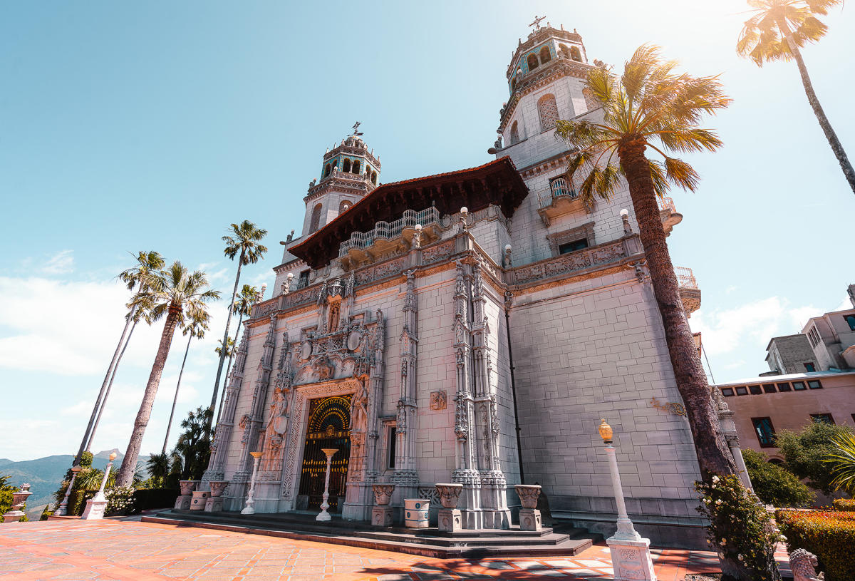 Hearst Castle Exterior View