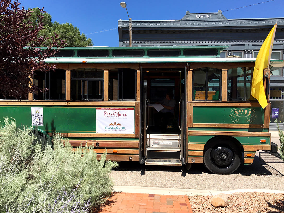 Join a trolley tour of Las Vegas.