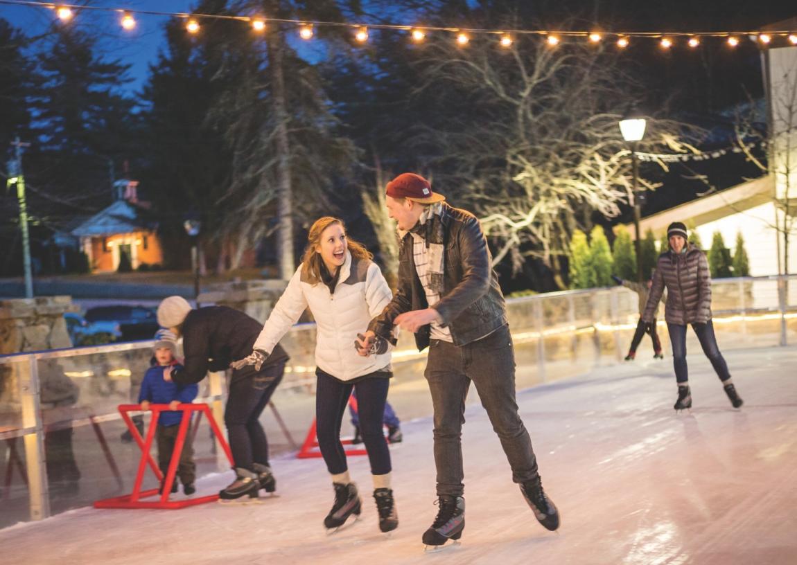 Romance Ice Skating Night