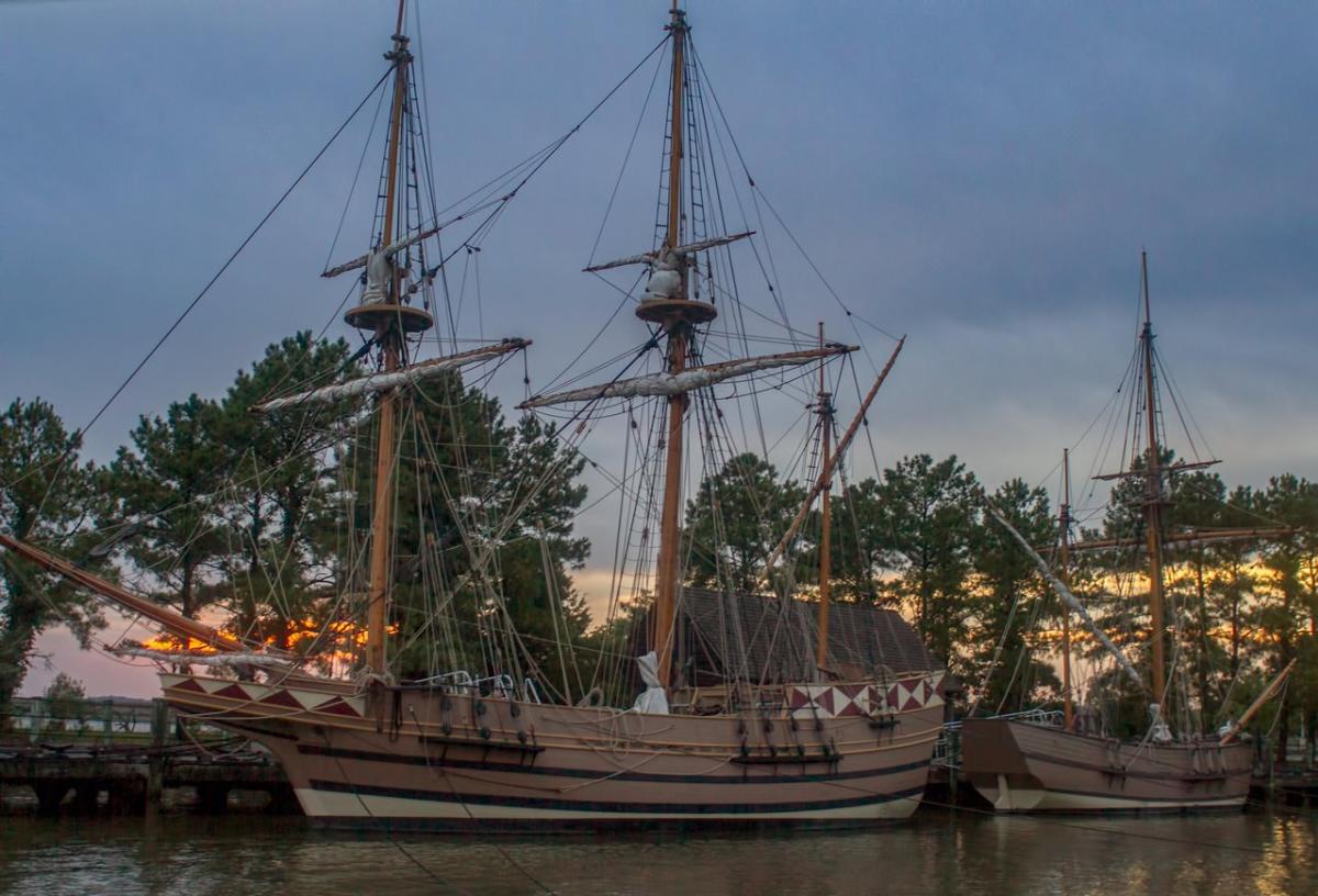 Jamestown Settlement Ships
