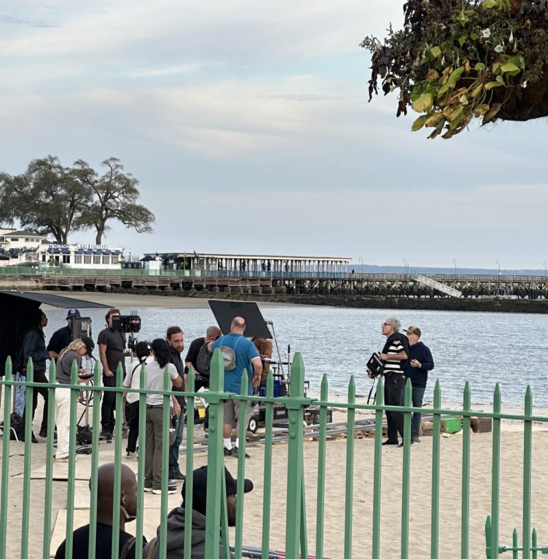 Marty Supreme Filming on the Beach