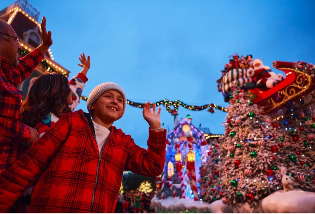 Christmas and the holidays at Disneyland Anaheim theme park