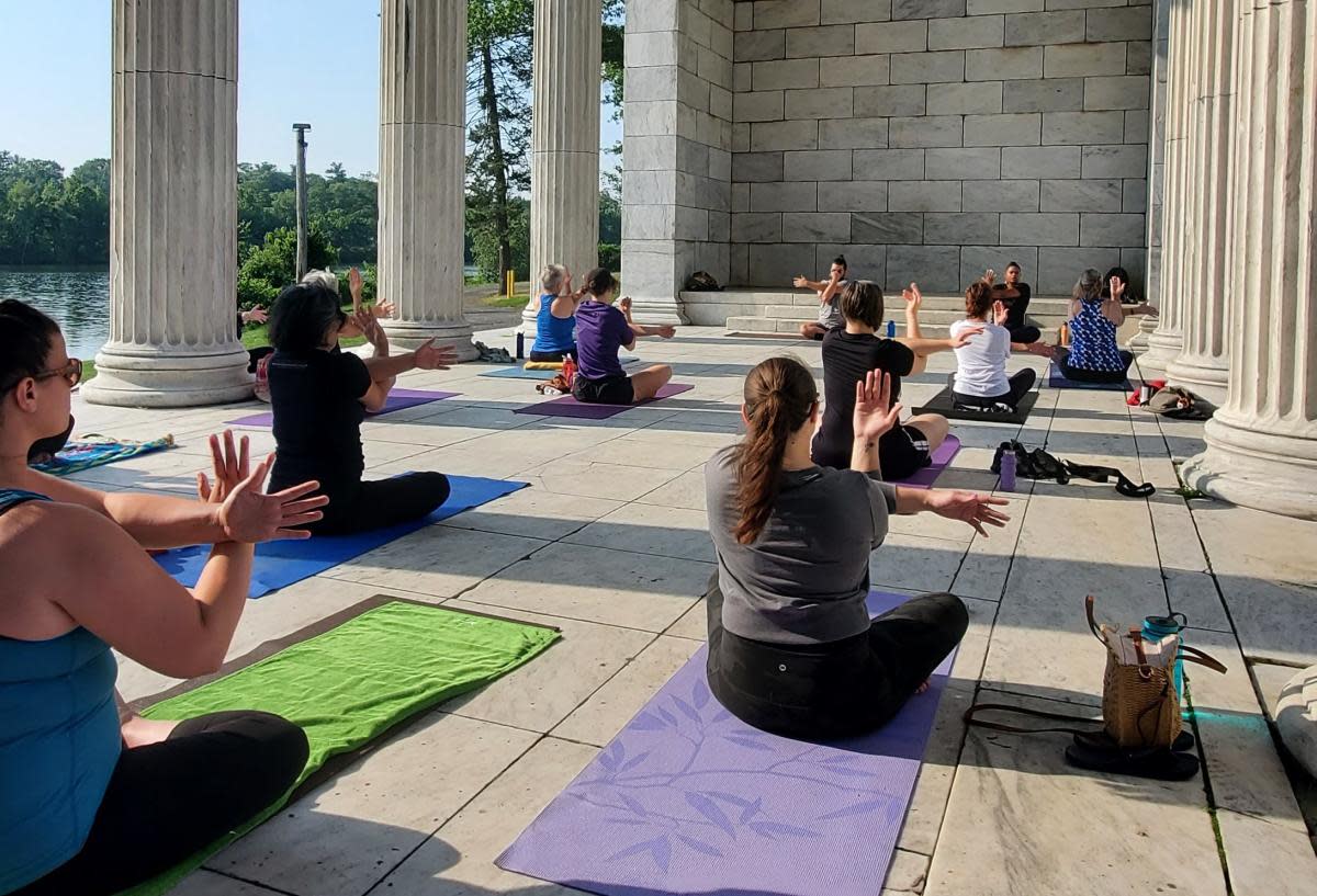 Yoga at Temple to Music