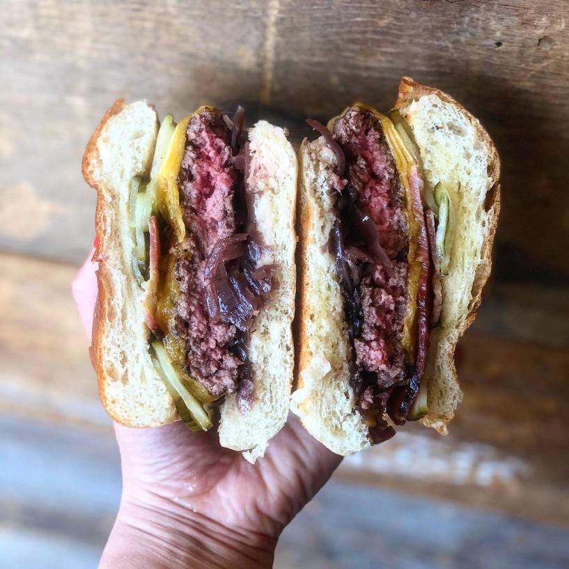 The Union Burger at Union & Finch in Allentown, Pa.