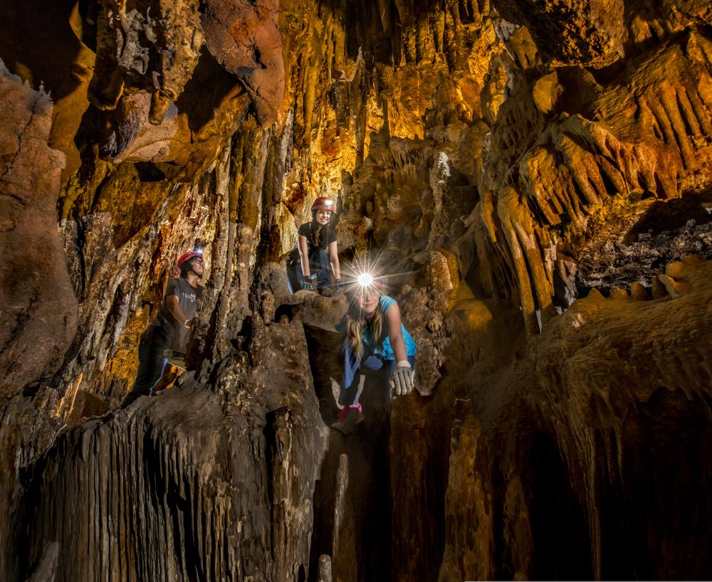 Colossal Cave -Headlamp shot