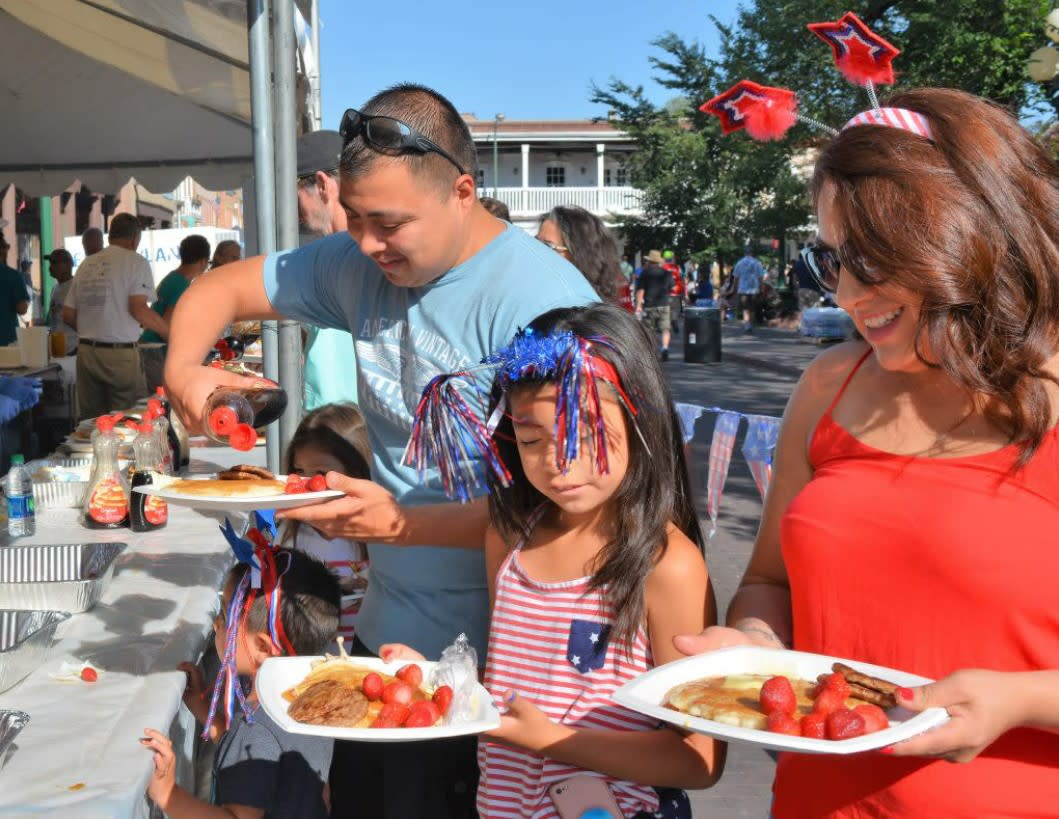 Pancakes on the Plaza