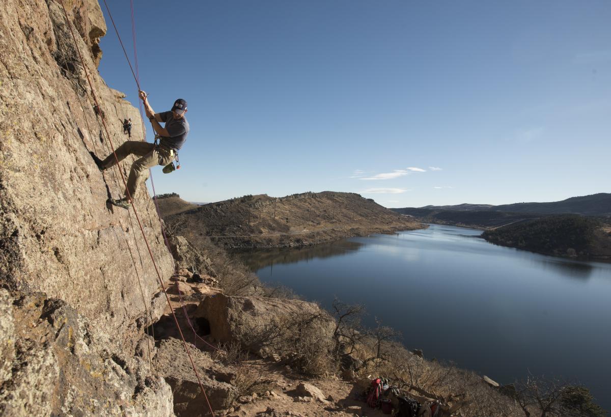 Rock Climbing Horsetooth Fort Collins