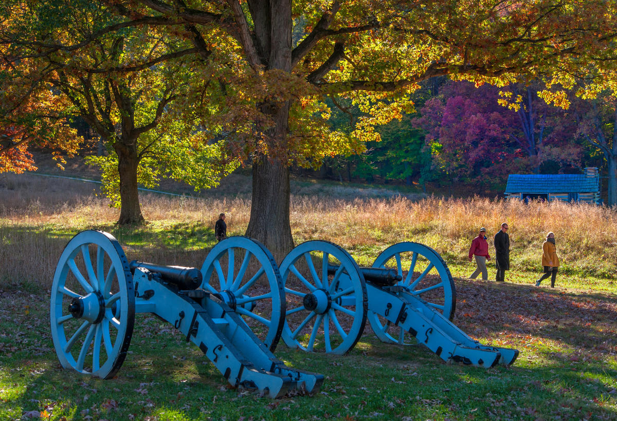 fall valley forge park