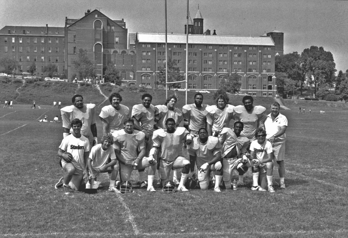 Vintage photo from Steelers Training Camp