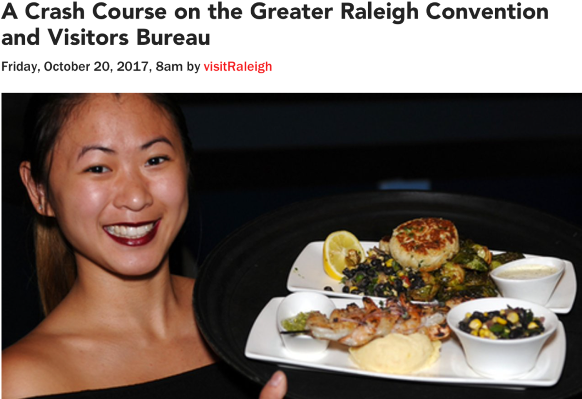 A Crash Course on the Greater Raleigh Convention and Visitors Bureau