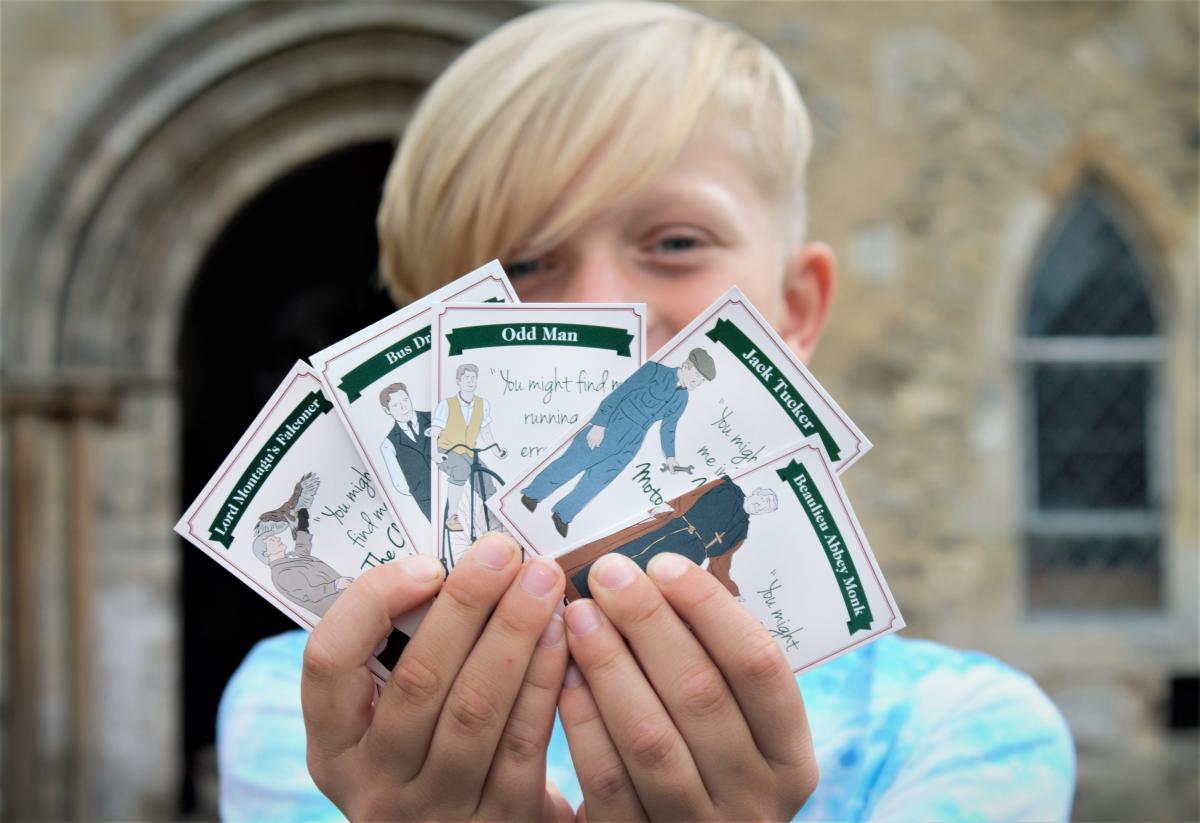 National Motor Museum Beaulieu - Character Cards - Blog July 2023