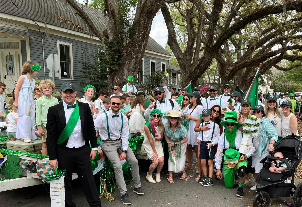 Covington Celtic Club's annual parade ends with a block party on Rutland Street.