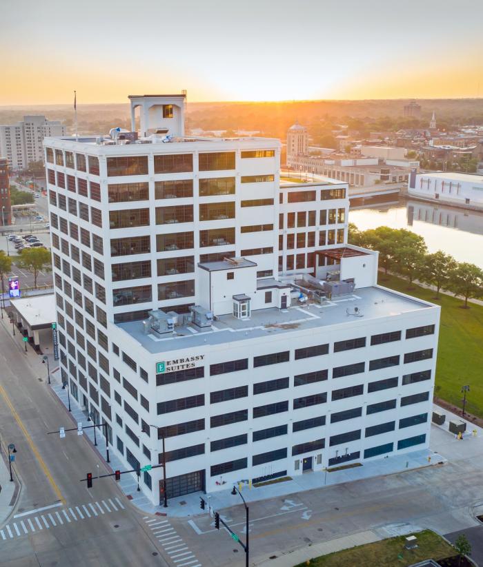 Embassy Suites Drone