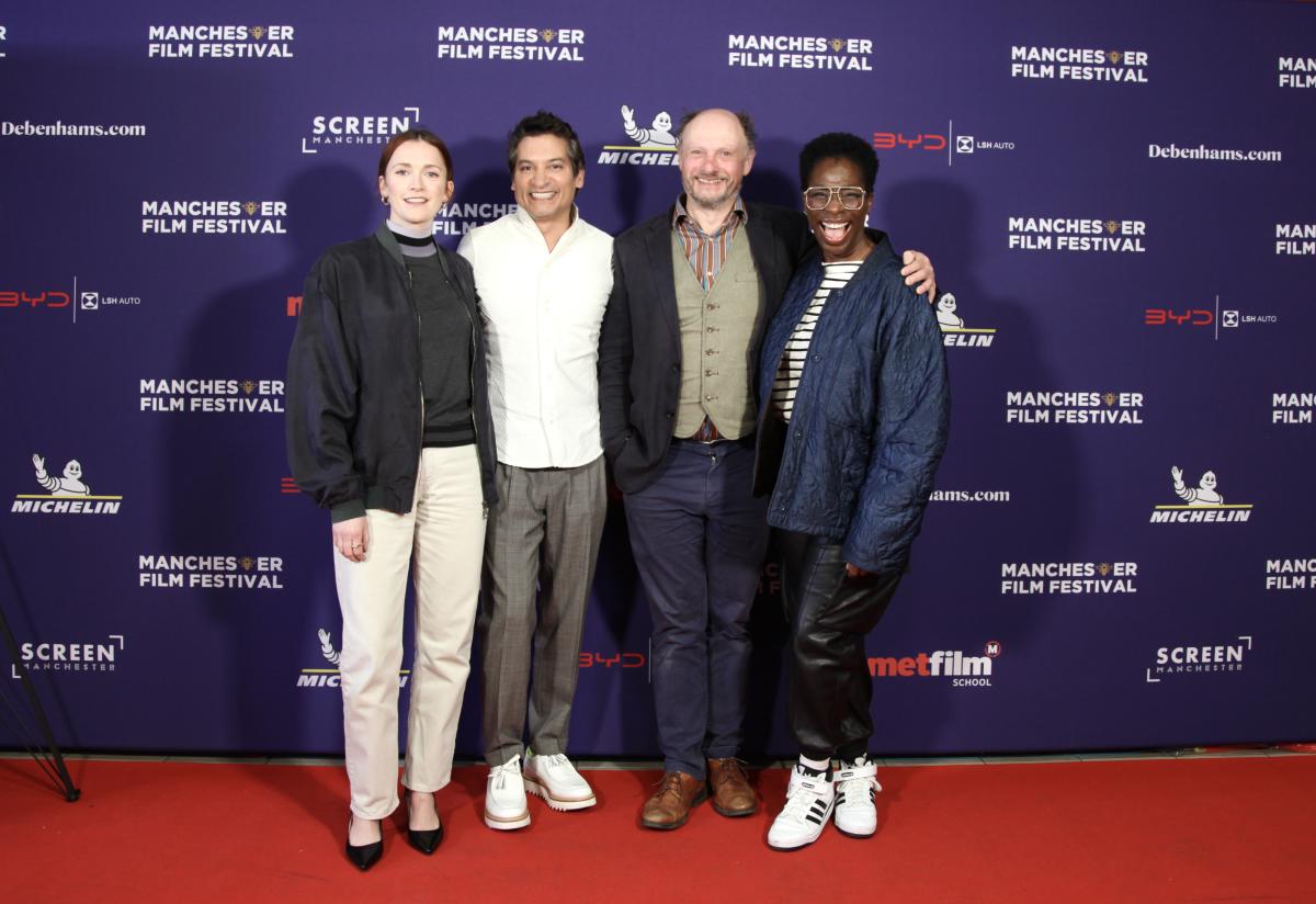 Guests at Manchester Film Festival