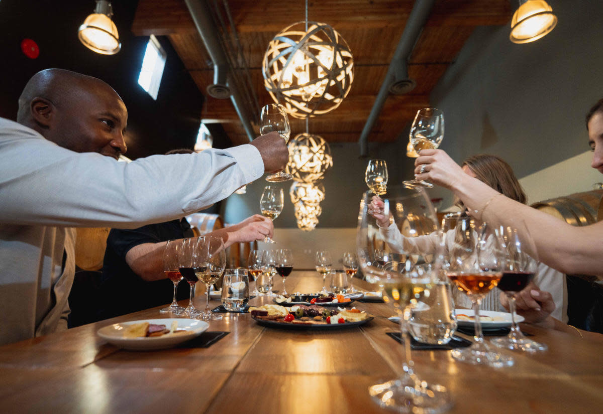 Sandhill Winery Barrel Room