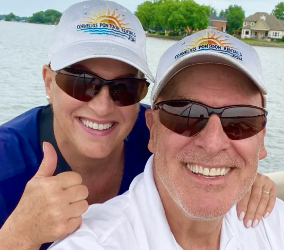 Joyce and Mike Nuzzolese- Cornelius Pontoon Rentals