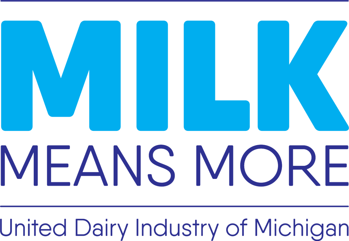 MILK Means More - United Dairy Industry of Michigan logo